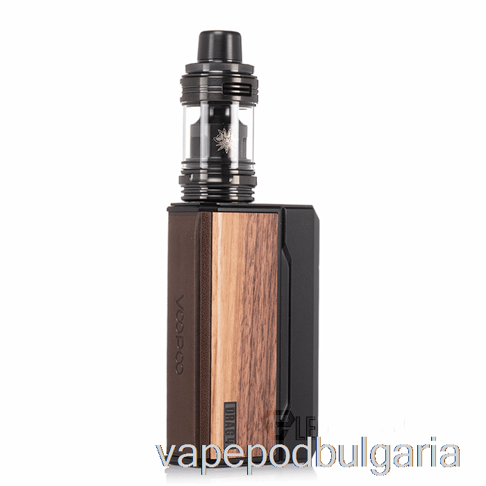 Vape Течности Voopoo Drag 4 177w стартов комплект черен + орех